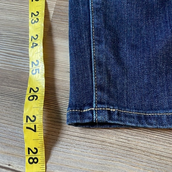 PAIGE Women's Verdugo Ankle Jean Dark wash Size 28 Midrise Stretch Denim - Picture 9 of 13